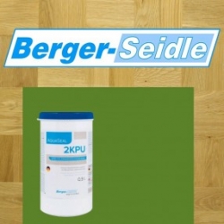 Лак для паркета Двухкомпонентная полиуретановая краска на водной основе для разметки спортивных залов «Berger Aqua-Seal 2K-PU Spielfeldmarkierungsfarbe» Краска для разметки водная Бергер 0,99 л. Зеленая