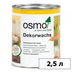 Цветные масла OSMO (ОСМО) Cерия «Креатив» Dekorwachs Creativ — 2,5 л