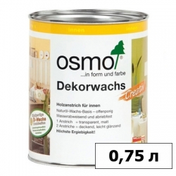 Цветные масла OSMO (ОСМО) Cерия «Креатив» Dekorwachs Creativ — 0,75 л