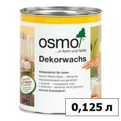 Цветные масла OSMO (ОСМО) Cерия «Креатив» Dekorwachs Creativ — 0,125 л