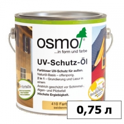 Защитное масло OSMO (ОСМО) с УФ-фильтром UV-Schutz-Oel — 0,75 л