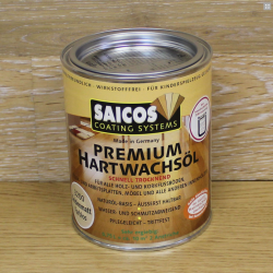 Масло с твердым воском с ускоренным временем высыхания Saicos Hartwachsol Premium 3035 (125 мл)