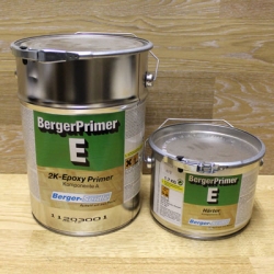 Грунты под клеи Двухкомпонентная эпоксидная грунтовка «Berger Primer E» — 4,5 кг