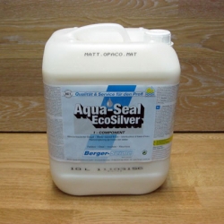 Водные лаки Однокомпонентный акрилово-полиуретановый лак на водной основе «Berger Aqua-Seal EcoSilver» (матовый) — 5 л