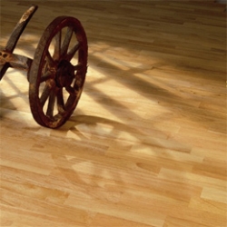3 Strip Parquet Гевея натур/рустик
