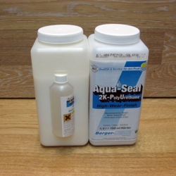 Водные лаки Двухкомпонентный полиуретановый лак на водной основе «Berger Aqua-Seal 2K-PU» (глянцевый) — 1,65 кг