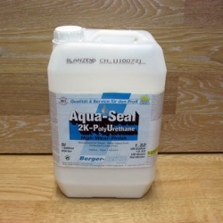 Водные лаки Двухкомпонентный полиуретановый лак на водной основе «Berger Aqua-Seal 2K-PU» (глянцевый) — 5,5 л