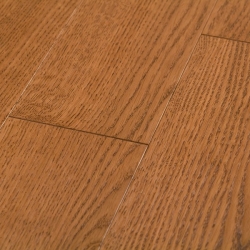 Брашированная коллекция Массивный паркет COSWICK T&G 1102-1204 Дуб Орех (Chestnut)