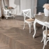 Французская елка Двухслойный паркет COSWICK T&G 1229-3257 Ясень Французская Ривьера (French Riviera)