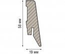 Плинтус ламинированный Kronotex 19х58х2400 мм