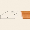 Молдинг разноуровневый 58х21,5х2700 мм