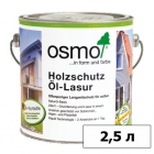 Сопутствующие товары Защитное масло-лазурь OSMO (ОСМО) для древесины Holz-Schutz Oel Lasur — 2,5 л